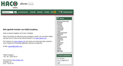 Desktop Screenshot of haco-academy.ciando.com