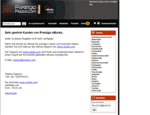 Tablet Screenshot of prestigio.ciando.com