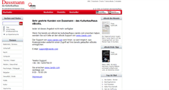 Desktop Screenshot of kulturkaufhaus.ciando.com