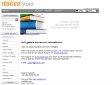 Tablet Screenshot of italica.ciando.com